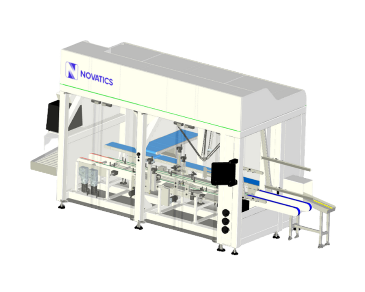 Encaisseuse pour caisse préformée